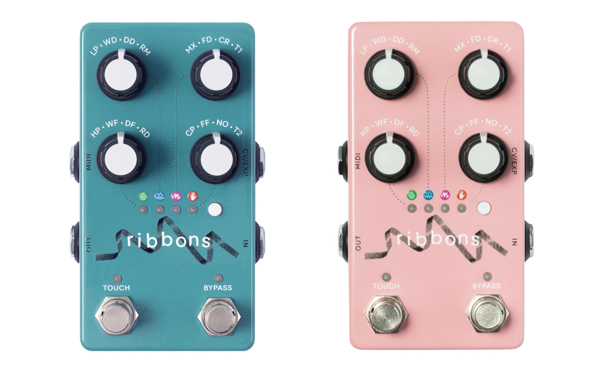 Kinotone Audio Ribbons, un pedal estéreo con emulador de cinta, looper